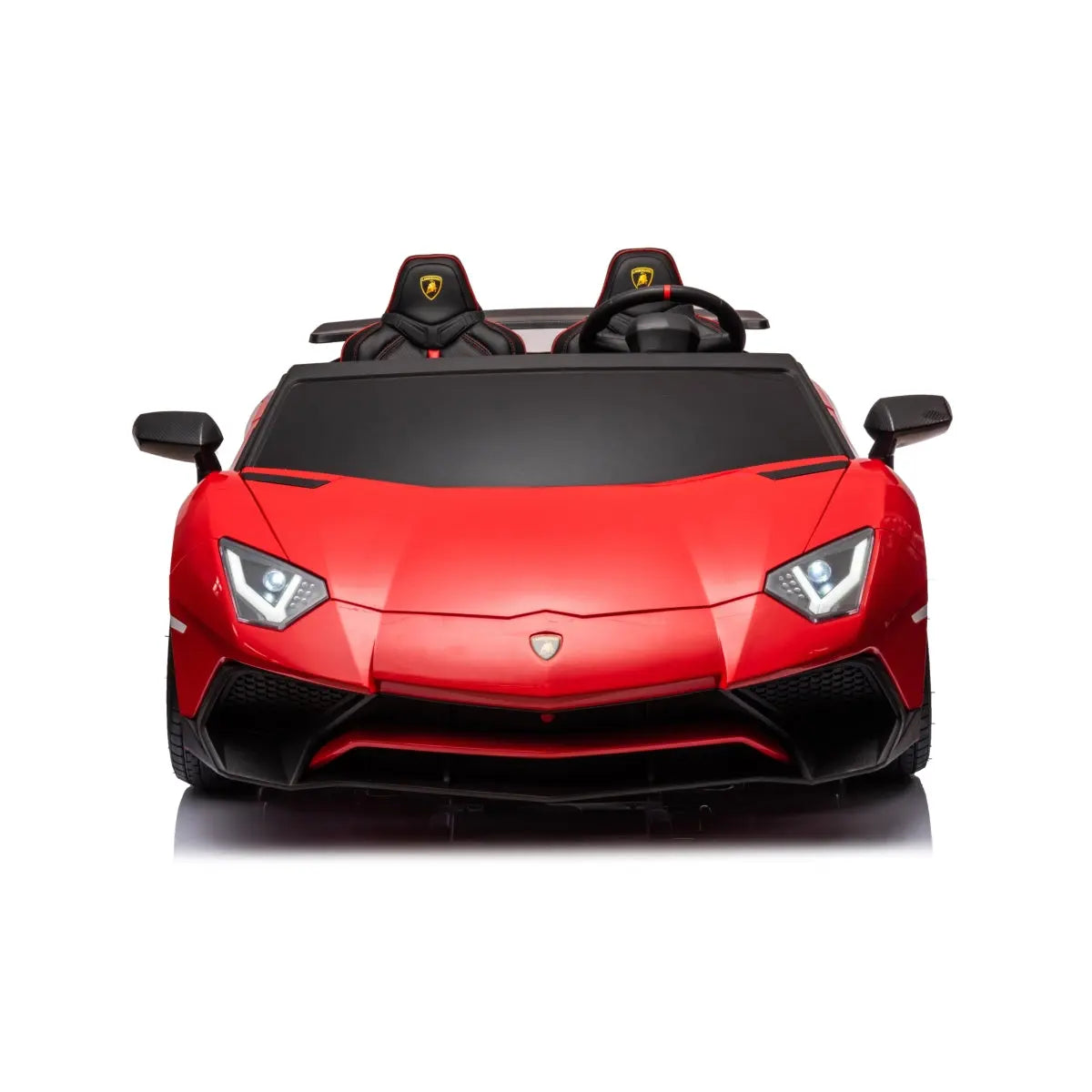 π 24V Lamborghini Aventador 2-Seater Ride-On Car β Black | Dual Brushless Motors, Differential Drive, LED Lights, MP3, Remote Control for Kids Ages 3β8 ποΈβ‘π§