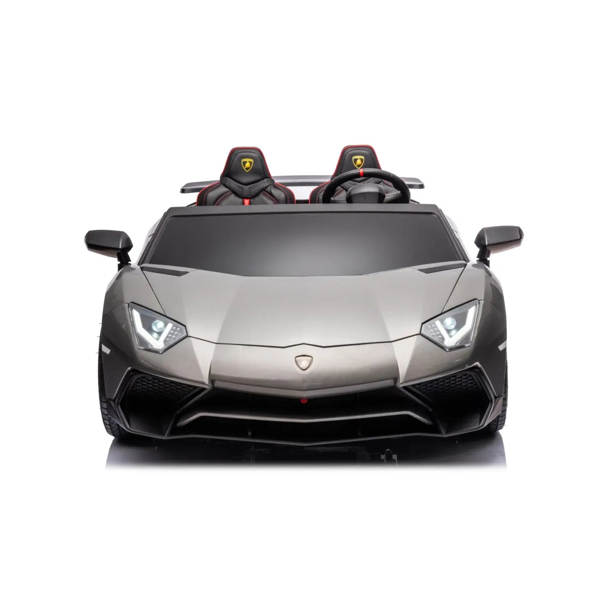 π 24V Lamborghini Aventador 2-Seater Ride-On Car β Black | Dual Brushless Motors, Differential Drive, LED Lights, MP3, Remote Control for Kids Ages 3β8 ποΈβ‘π§