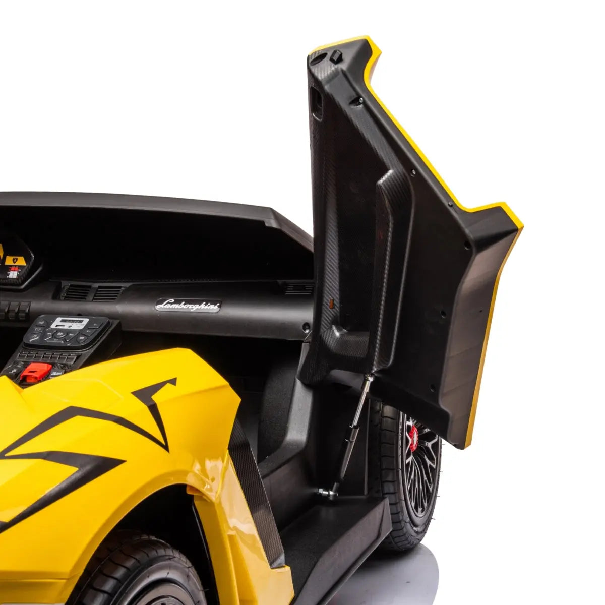 π 24V Lamborghini Aventador 2-Seater Ride-On Car β Black | Dual Brushless Motors, Differential Drive, LED Lights, MP3, Remote Control for Kids Ages 3β8 ποΈβ‘π§