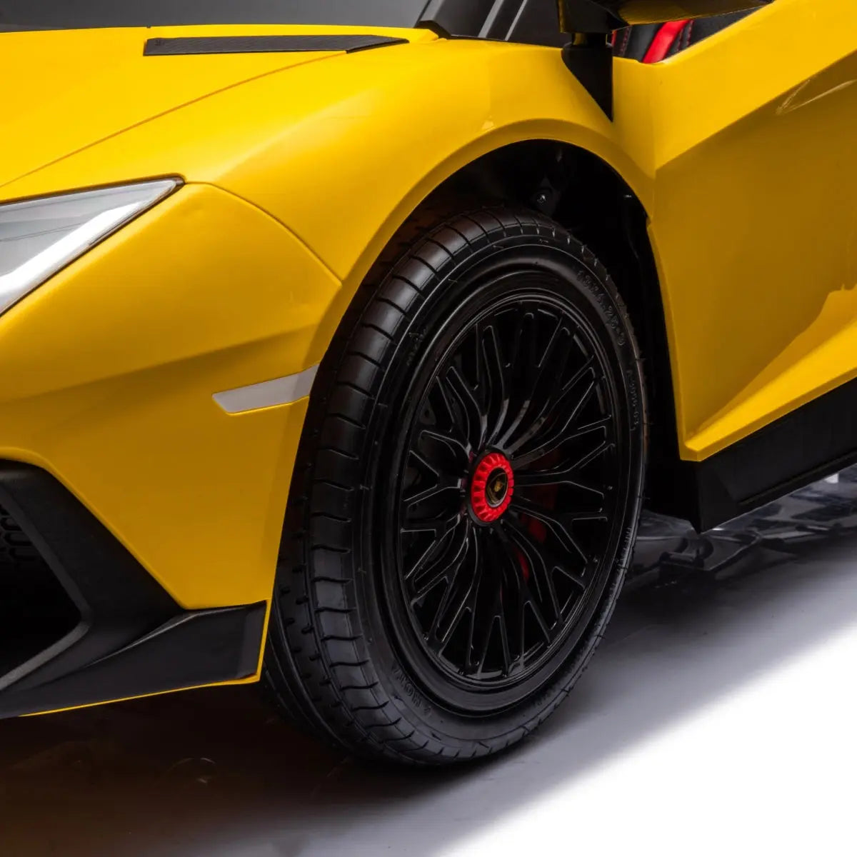 π 24V Lamborghini Aventador 2-Seater Ride-On Car β Black | Dual Brushless Motors, Differential Drive, LED Lights, MP3, Remote Control for Kids Ages 3β8 ποΈβ‘π§