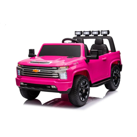 🚚 SilverBolt™ 24V Chevrolet Silverado 4x4 – 2-Seater Power Ride Truck