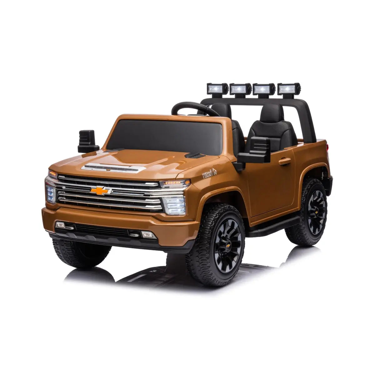 🚚 SilverBolt™ 24V Chevrolet Silverado 4x4 – 2-Seater Power Ride Truck