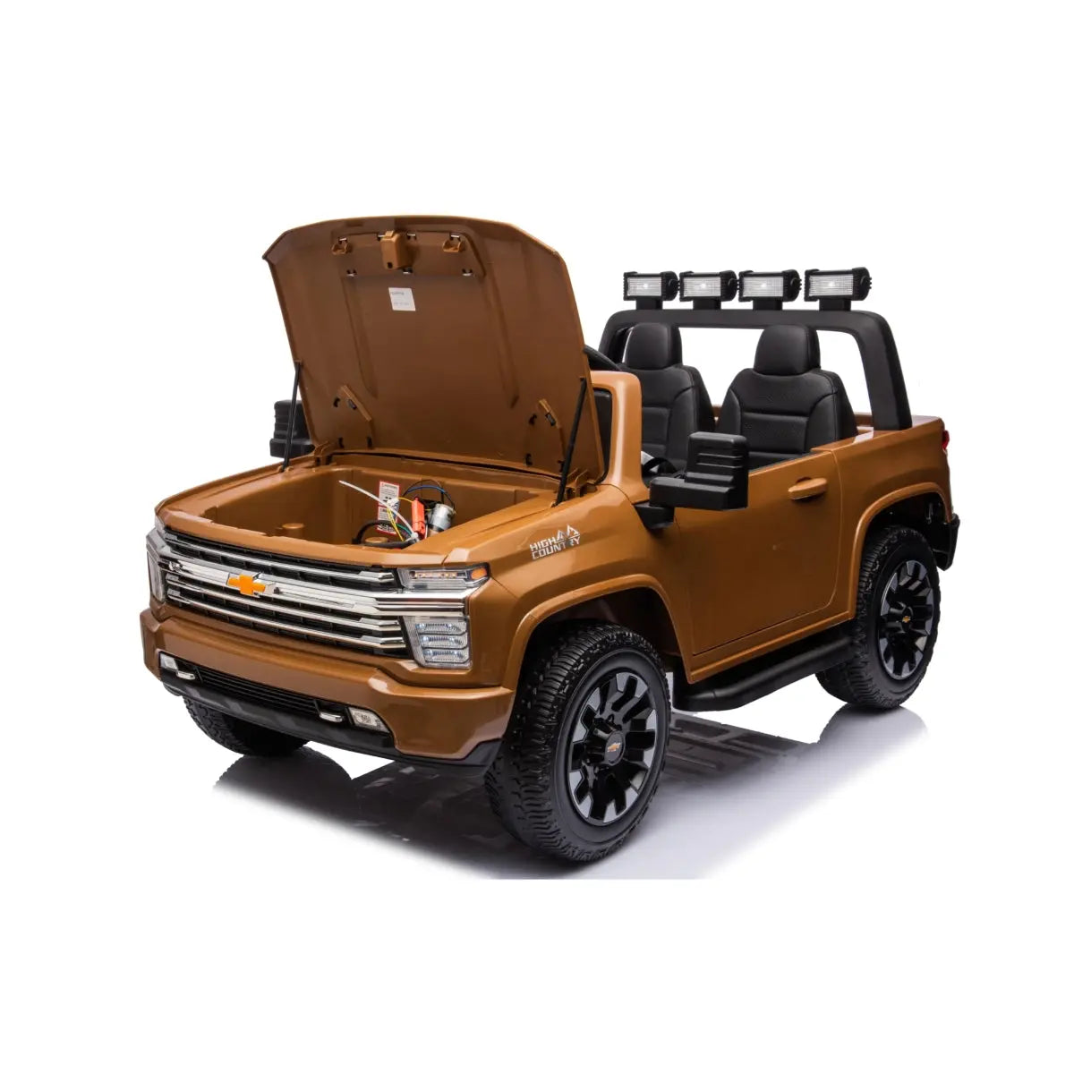 🚚 SilverBolt™ 24V Chevrolet Silverado 4x4 – 2-Seater Power Ride Truck