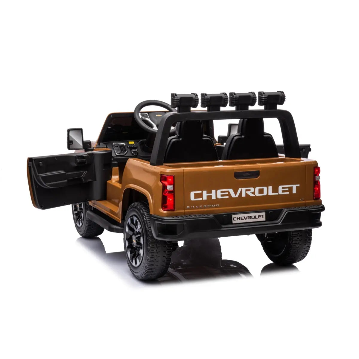 🚚 SilverBolt™ 24V Chevrolet Silverado 4x4 – 2-Seater Power Ride Truck