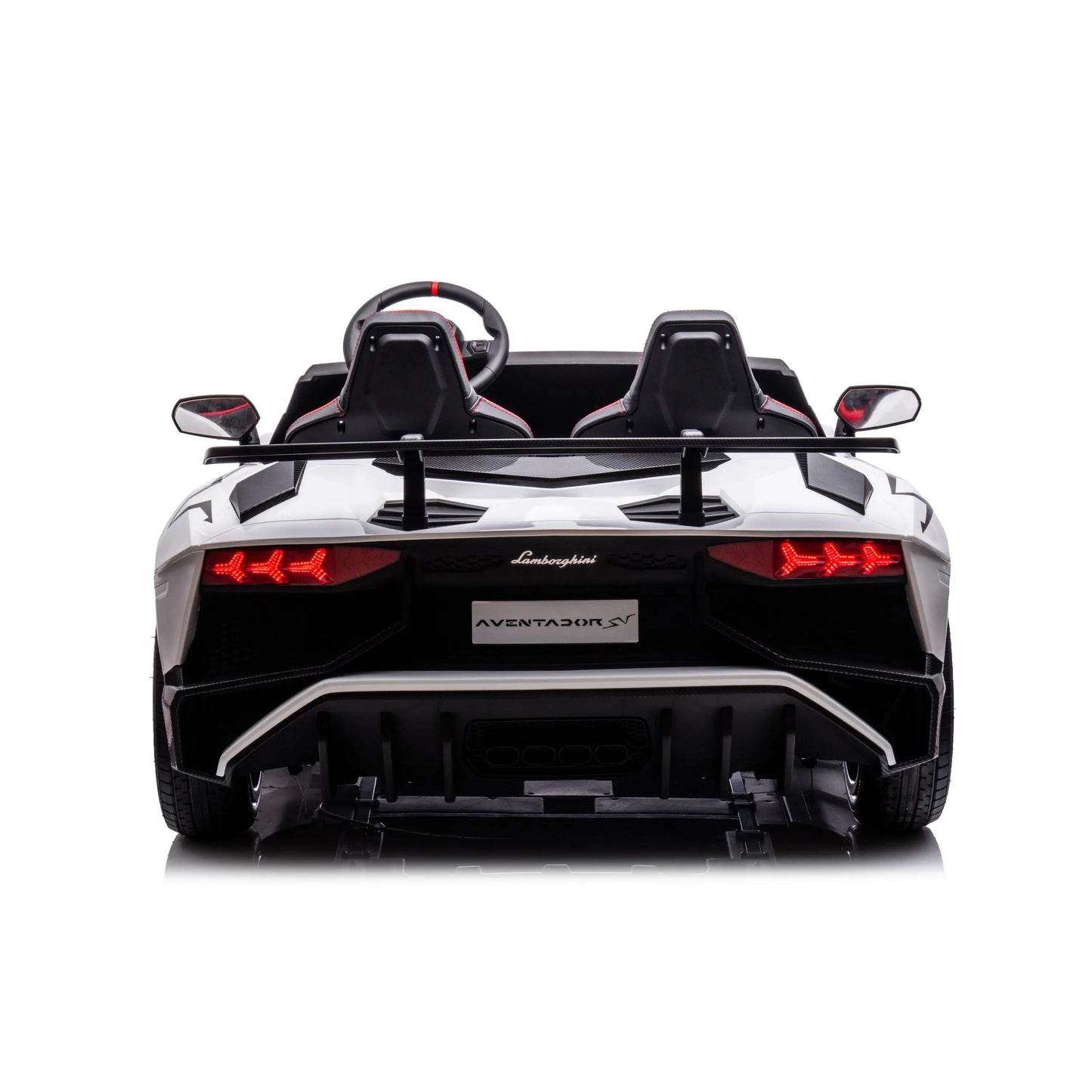 π 24V Lamborghini Aventador 2-Seater Ride-On Car β Black | Dual Brushless Motors, Differential Drive, LED Lights, MP3, Remote Control for Kids Ages 3β8 ποΈβ‘π§