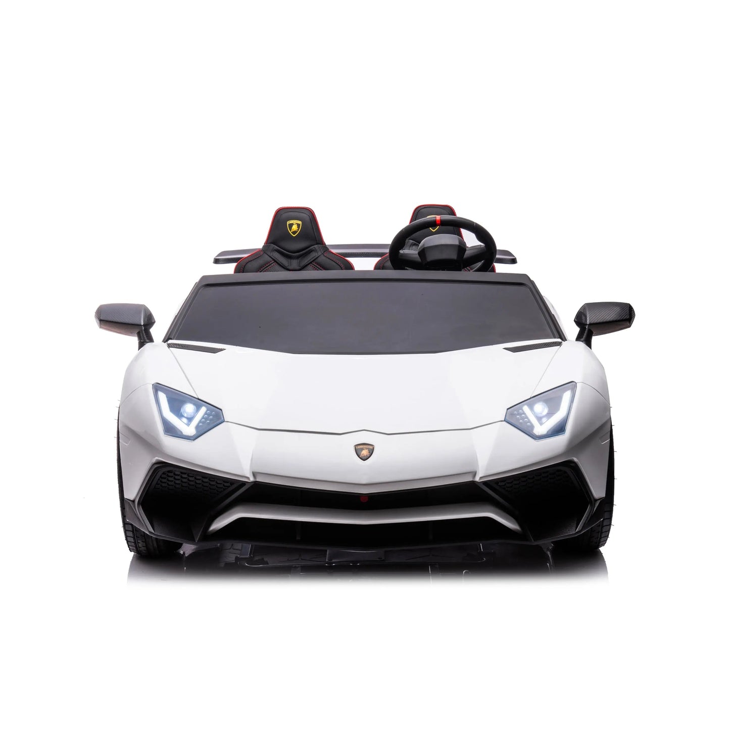 π 24V Lamborghini Aventador 2-Seater Ride-On Car β Black | Dual Brushless Motors, Differential Drive, LED Lights, MP3, Remote Control for Kids Ages 3β8 ποΈβ‘π§