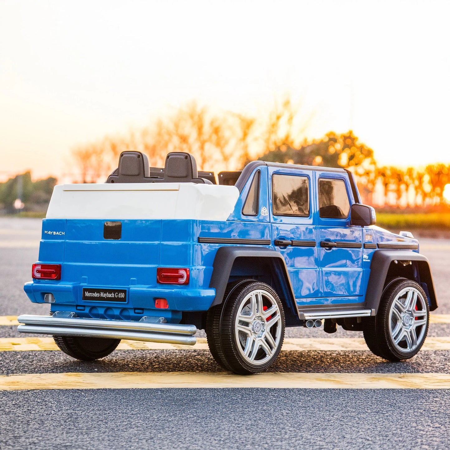 π 12V Mercedes Maybach G650 Landaulet Kids Ride-On β 1 Seater Luxury SUV | Remote Control, LED Lights, MP3, for Ages 3β6 ππΆ