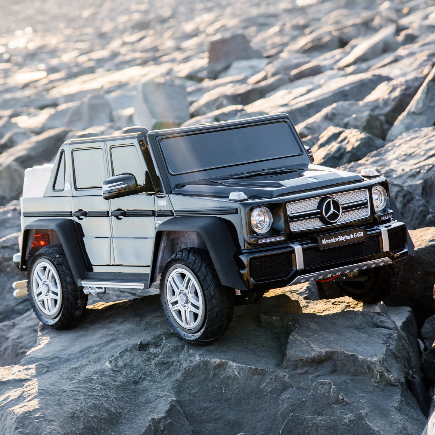 π 12V Mercedes Maybach G650 Landaulet Kids Ride-On β 1 Seater Luxury SUV | Remote Control, LED Lights, MP3, for Ages 3β6 ππΆ
