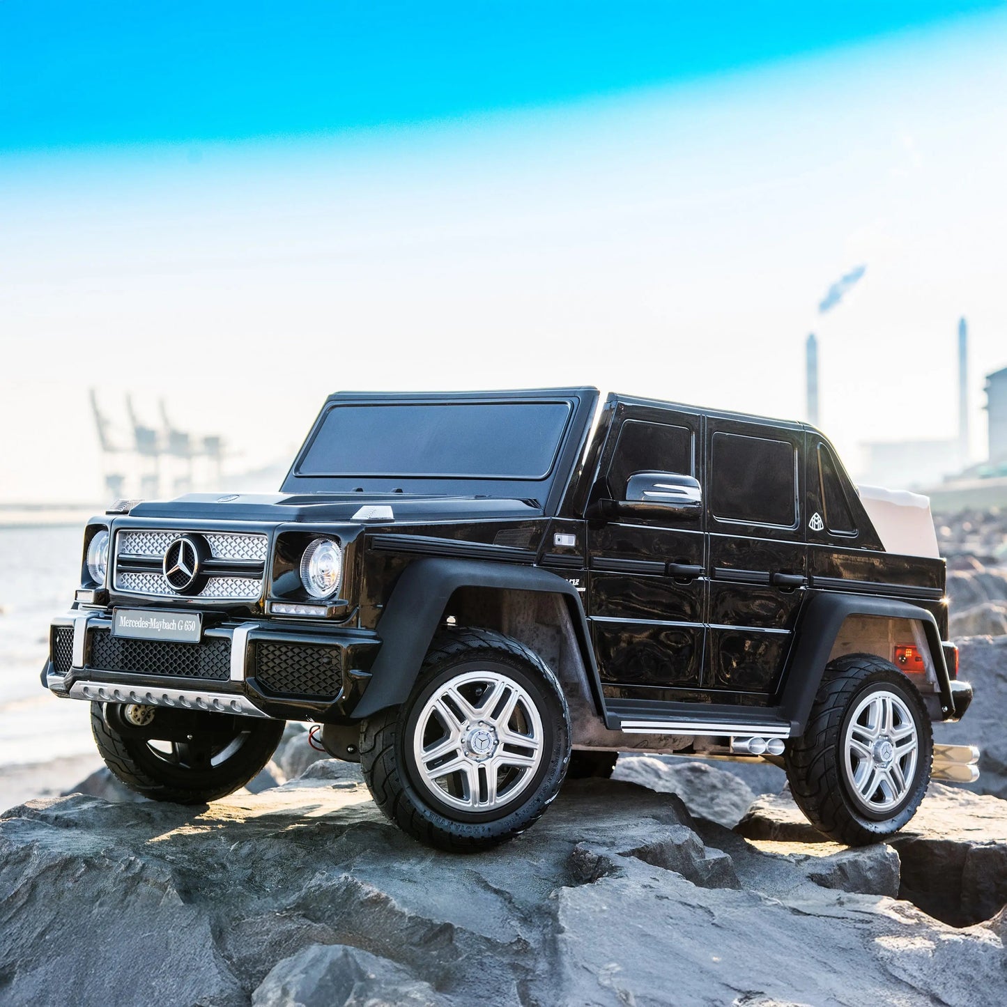 π 12V Mercedes Maybach G650 Landaulet Kids Ride-On β 1 Seater Luxury SUV | Remote Control, LED Lights, MP3, for Ages 3β6 ππΆ