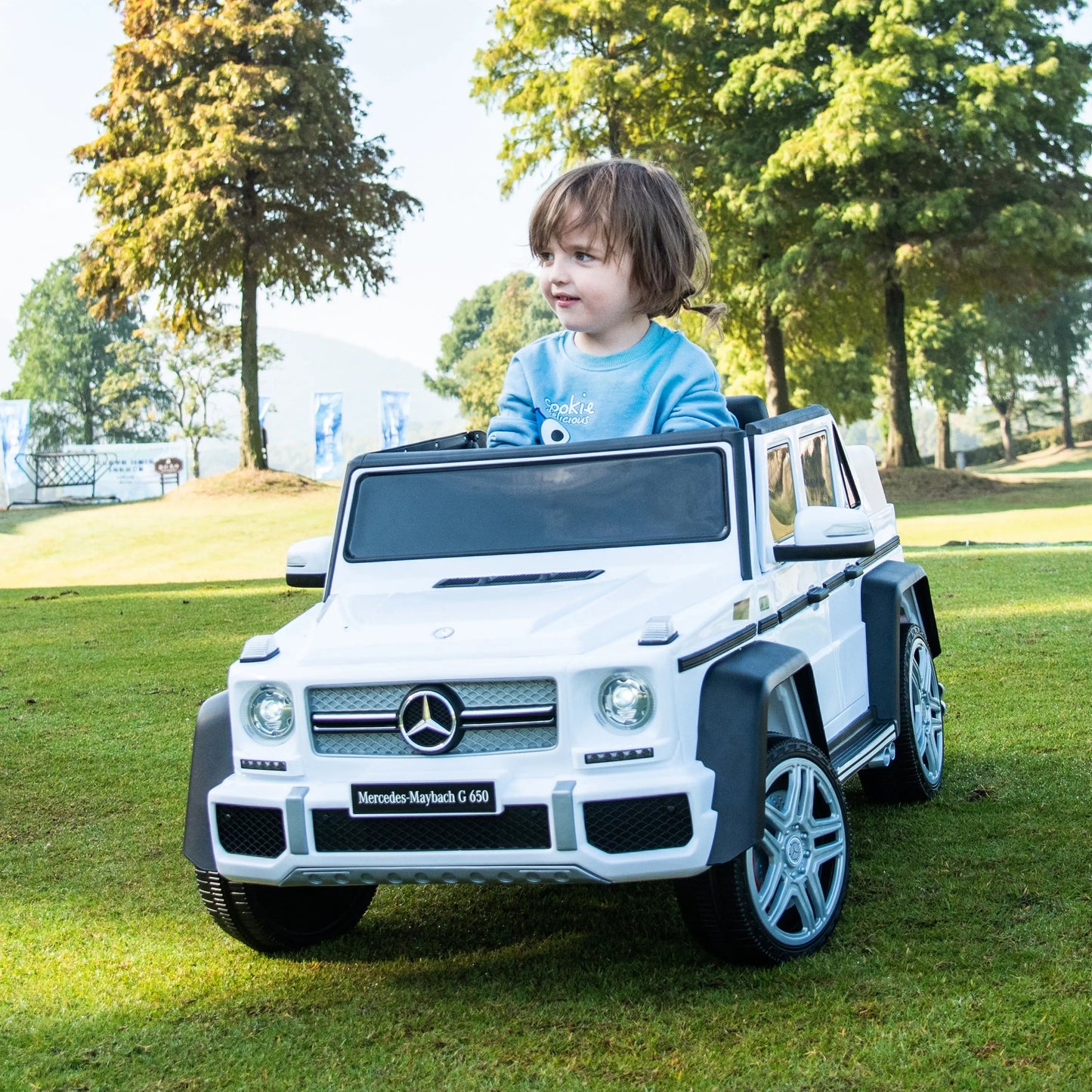 π 12V Mercedes Maybach G650 Landaulet Kids Ride-On β 1 Seater Luxury SUV | Remote Control, LED Lights, MP3, for Ages 3β6 ππΆ
