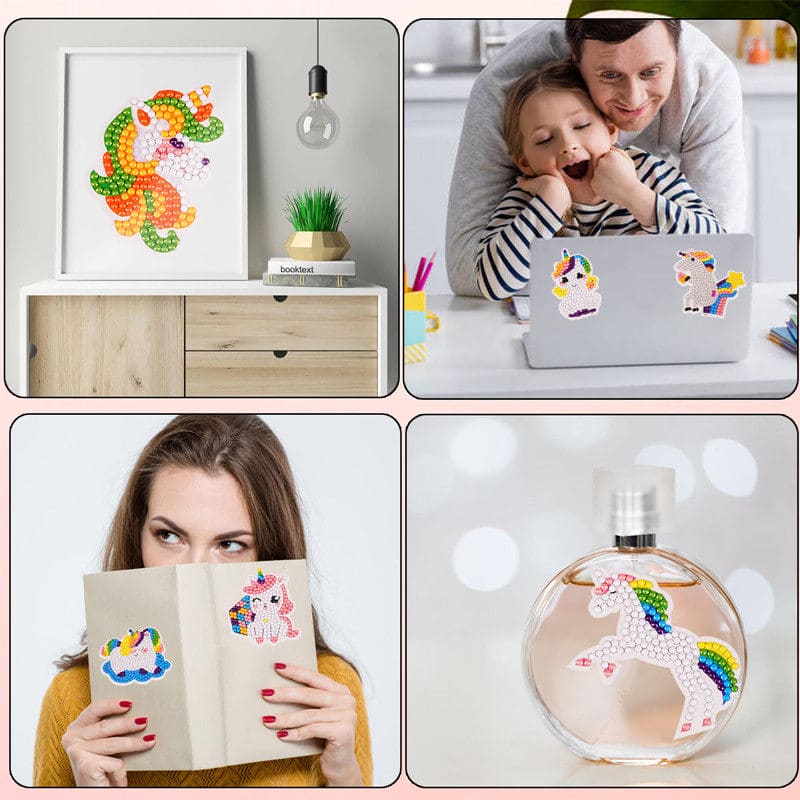 SparkleDreams: Unicorn 5D Diamond Painting Kit for Kids - The Little Big Store