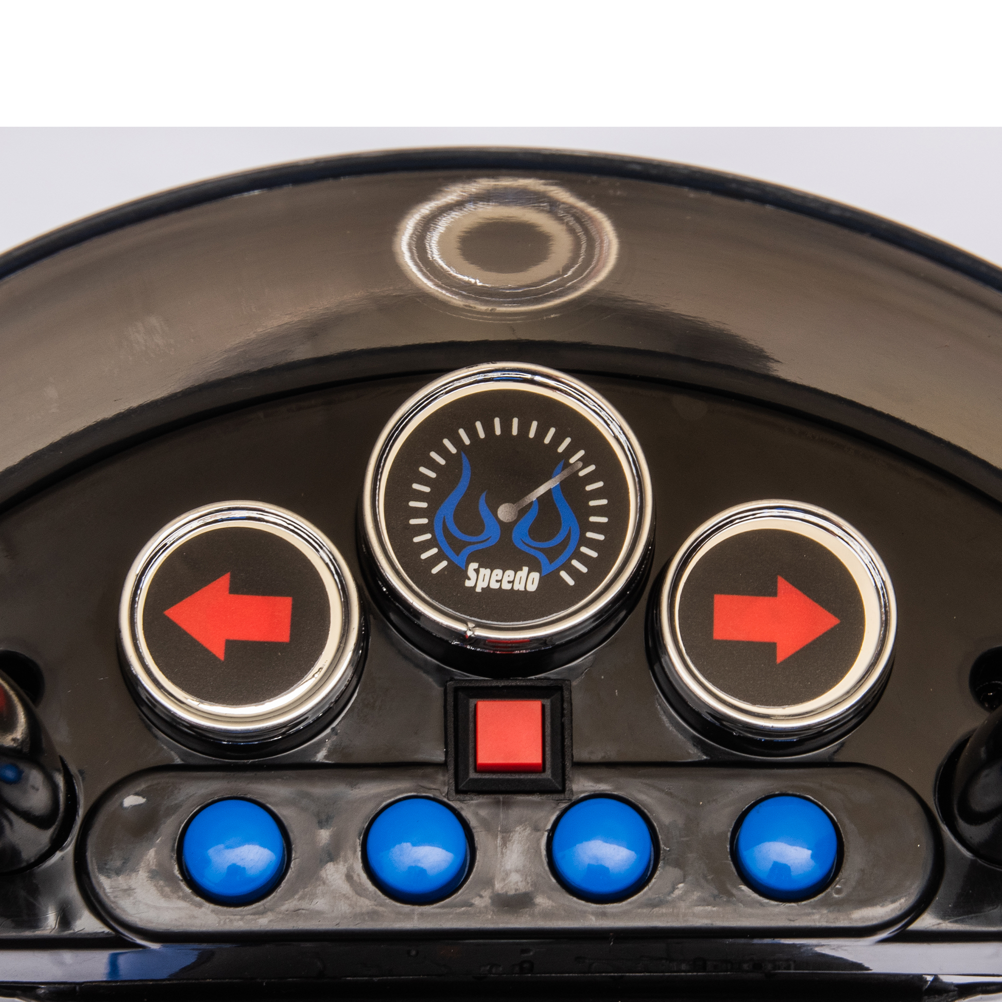 Kids Ride On Motorcycle Toy, 3-Wheel Chopper Motorbike with LED Colorful Headlights Horn, Blue 6V Battery Powered Riding on Electric Harley Motorcycle for Boys Girls - The Little Big Store