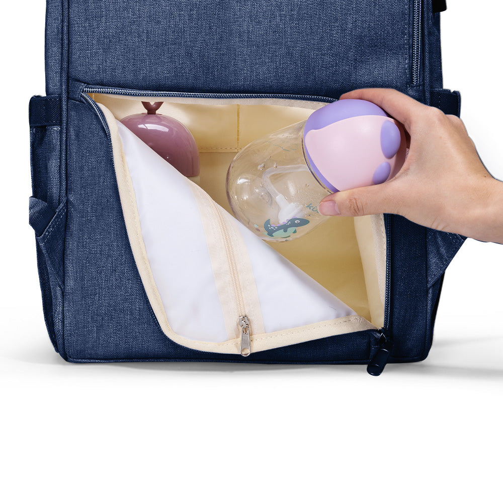 π LuxeQuilt Quilted Diaper Bag Backpack πΌ β Elegant, Spacious & Durable Baby Bag for Trendy Parents