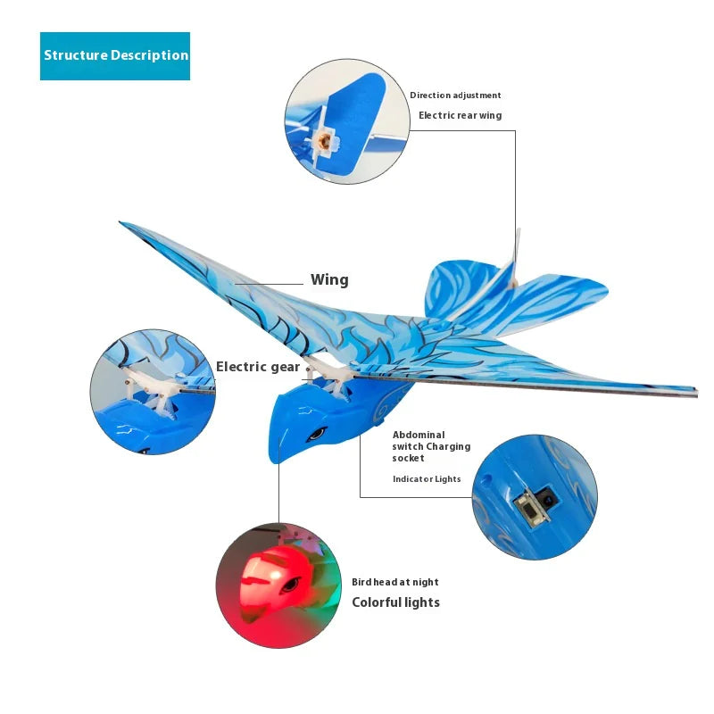 Remote Control Flapping Bird Toy - The Little Big Store