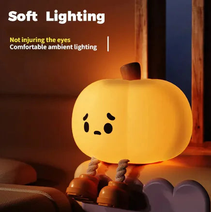 SpookyGlow Silicone Pumpkin Night Light - The Little Big Store