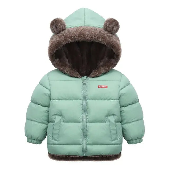 Children's Thick Fleece Coat - The Little Big Store