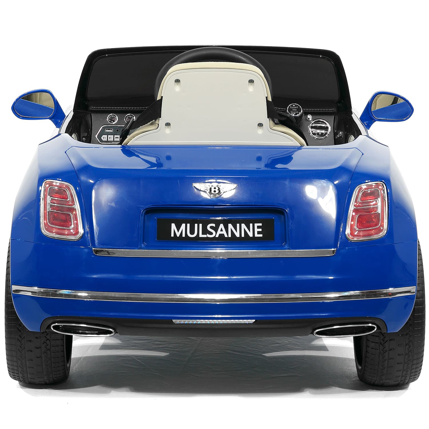 Bentley Mulsanne 12V Kids Ride on Car with Parental Remote Control | Blue - The Little Big Store