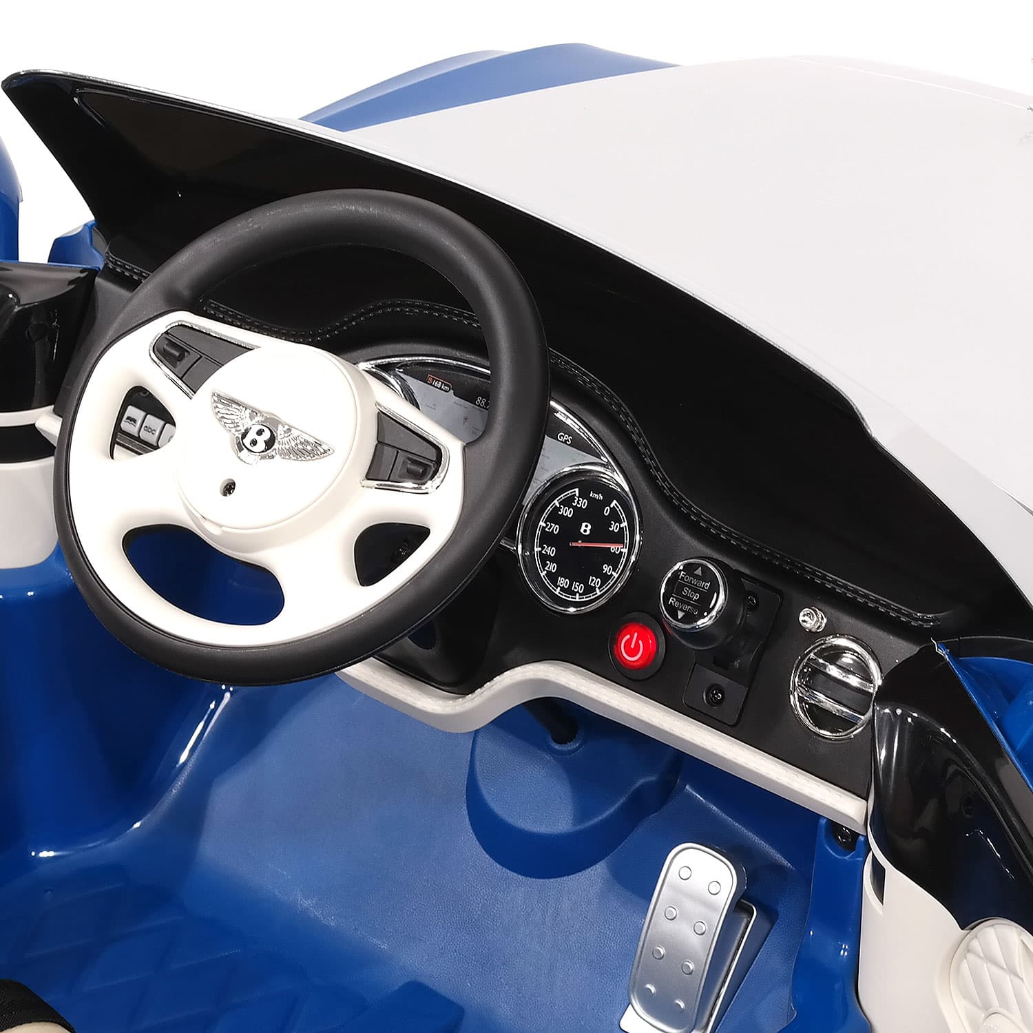 Bentley Mulsanne 12V Kids Ride on Car with Parental Remote Control | Blue - The Little Big Store