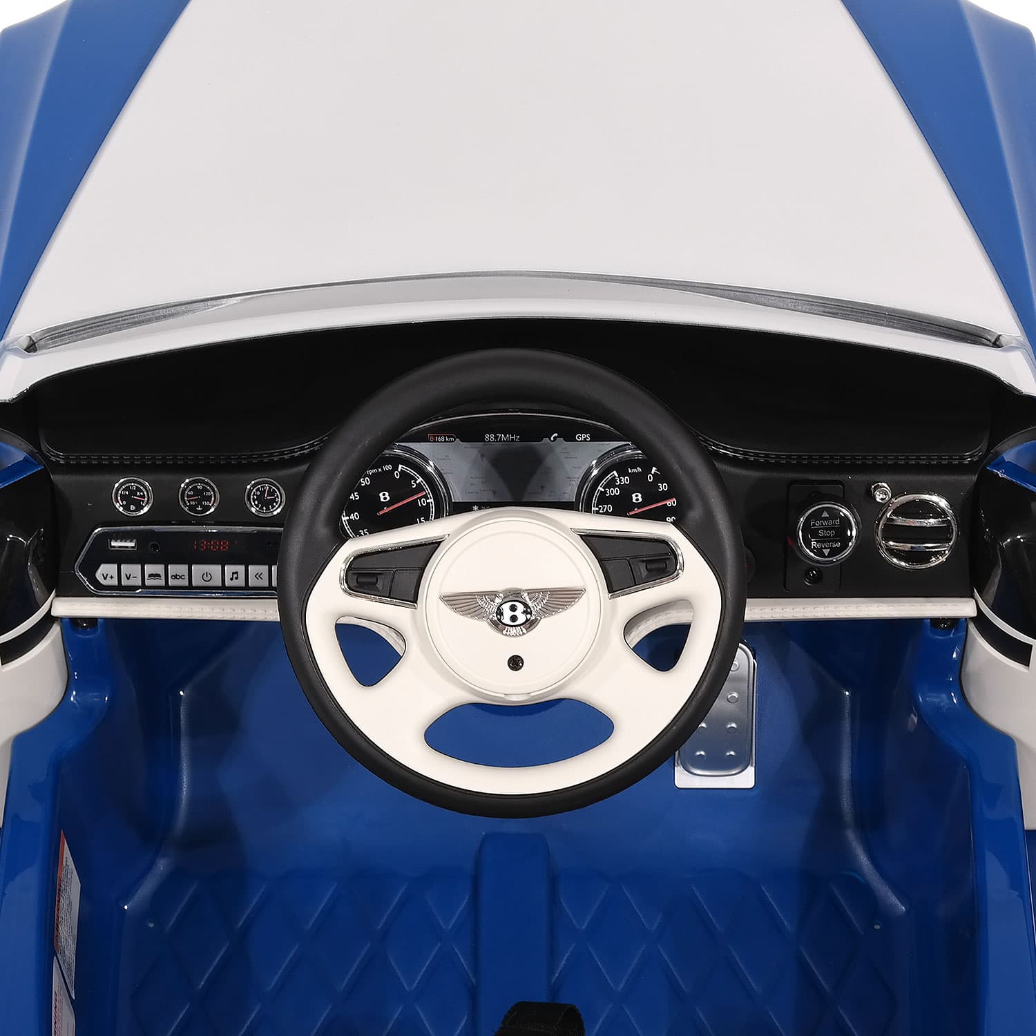 Bentley Mulsanne 12V Kids Ride on Car with Parental Remote Control | Blue - The Little Big Store