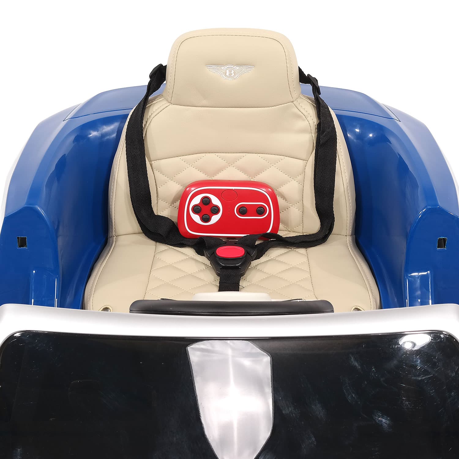 Bentley Mulsanne 12V Kids Ride on Car with Parental Remote Control | Blue - The Little Big Store