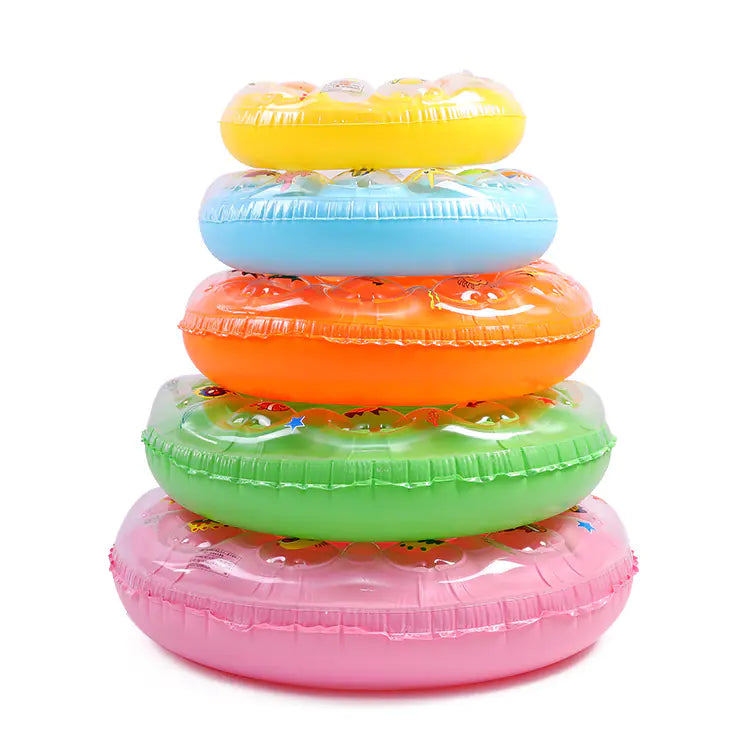 🌈AquaLoop™ Duo-Layer Swim Ring – Safe & Comfy Fun for All Ages!💦👨👩👧