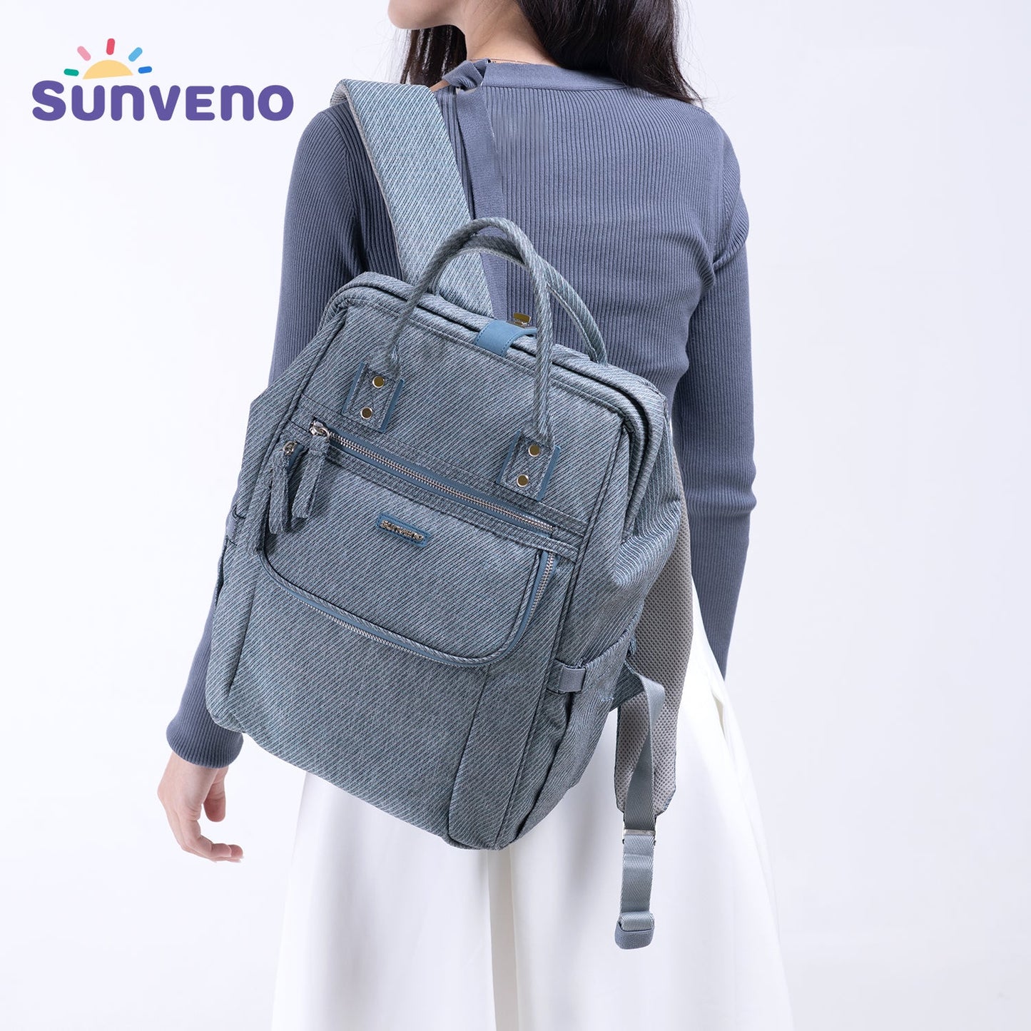 π QuickZip Easy-Open Diaper Backpack πΌ β Hassle-Free Access & Organized Storage for Busy Parents