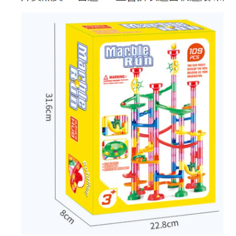 3D Maze Puzzle Track Building Blocks Toy for Kids - The Little Big Store
