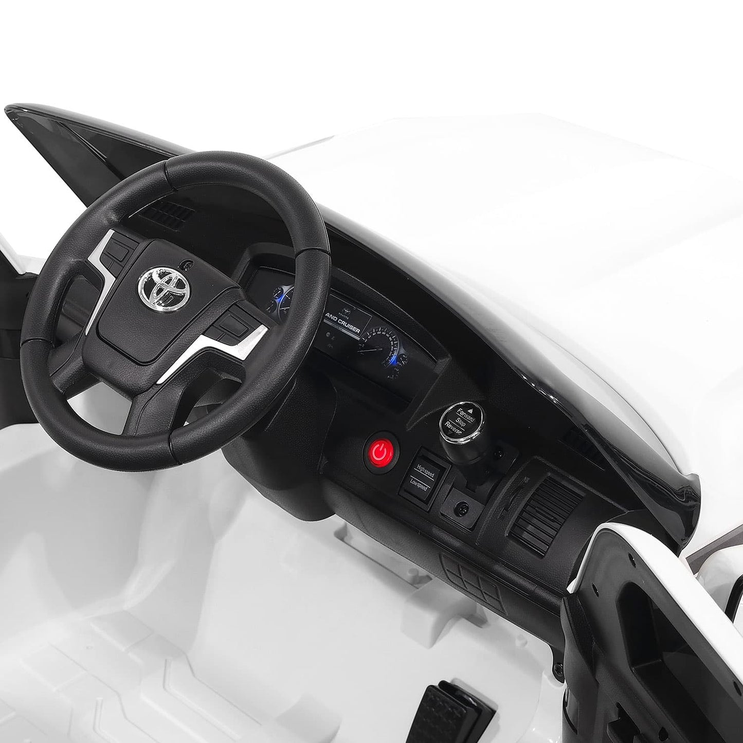 LandCruze™ 12V Kids Ride-On 🚙✨ – Toyota Licensed Electric Car with Remote Control, White Edition!