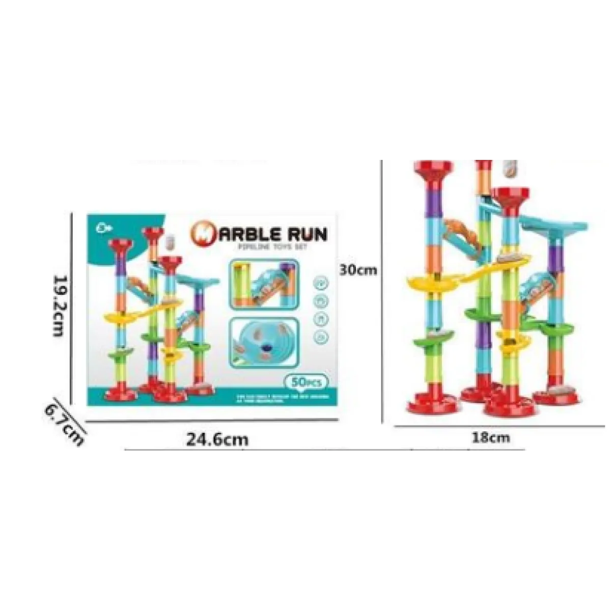 3D Maze Puzzle Track Building Blocks Toy for Kids - The Little Big Store