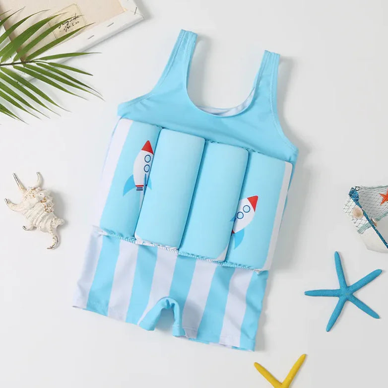 Kids' One-Piece Buoyancy Swimsuit - The Little Big Store