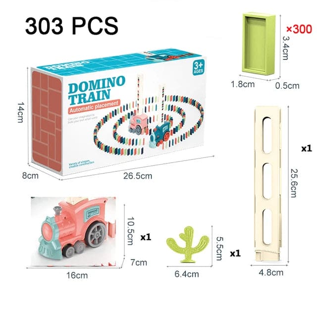 Kids Automatic Domino Train - The Little Big Store
