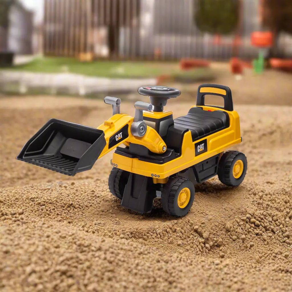 CAT Excavator Foot-To-Floor Ride-On Toy