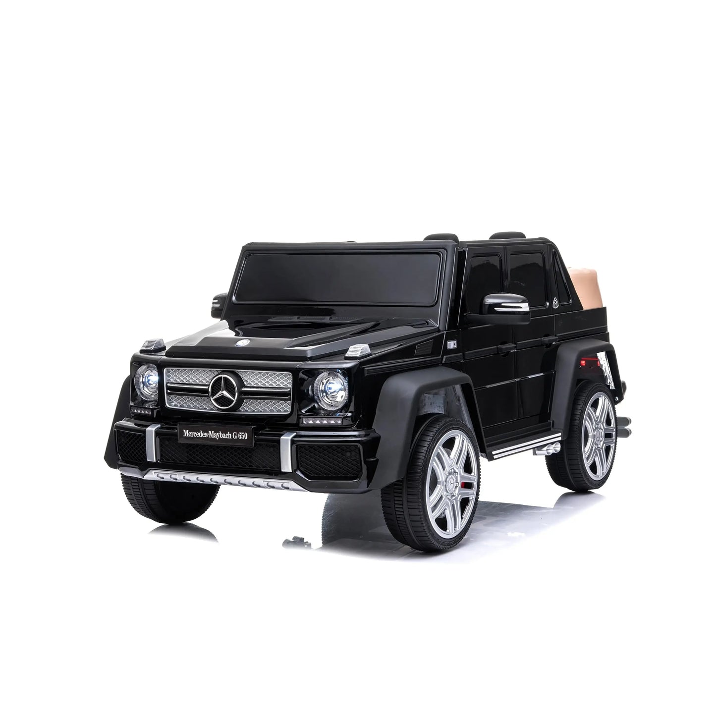 ✨ Licensed 24V Mercedes-Maybach G650 Kids Ride-On Car – Luxury 2-Seater with Brushless Motor, Remote Control & LED Lights | Ages 3–8 👑⚡