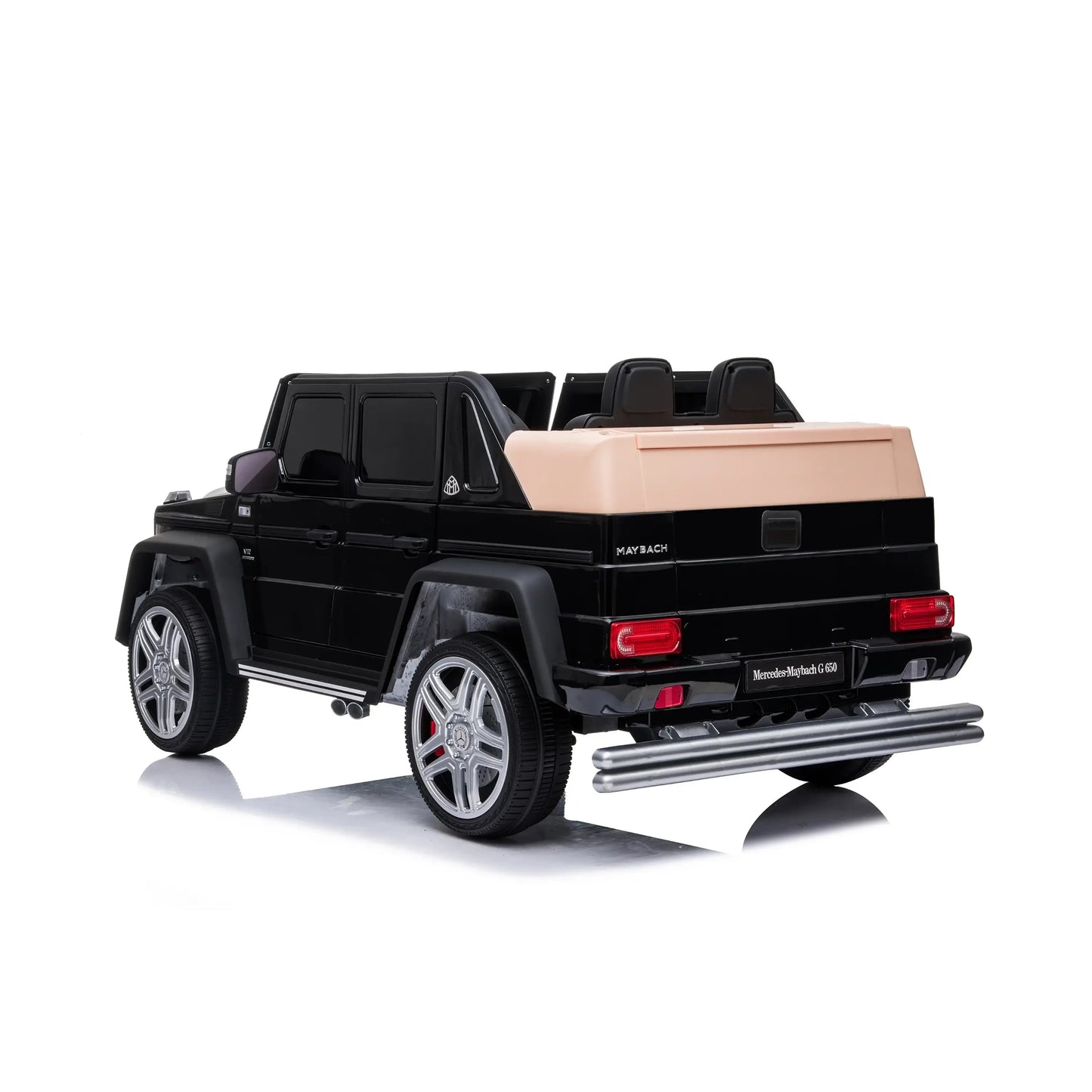 ✨ Licensed 24V Mercedes-Maybach G650 Kids Ride-On Car – Luxury 2-Seater with Brushless Motor, Remote Control & LED Lights | Ages 3–8 👑⚡