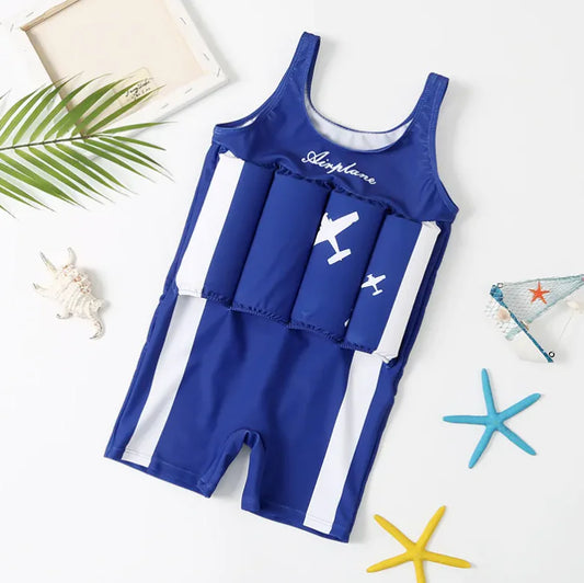 Kids' One-Piece Buoyancy Swimsuit - The Little Big Store