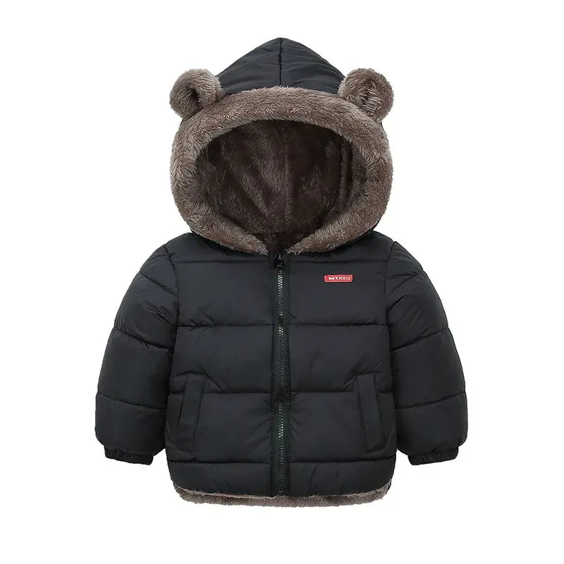 Children's Thick Fleece Coat - The Little Big Store