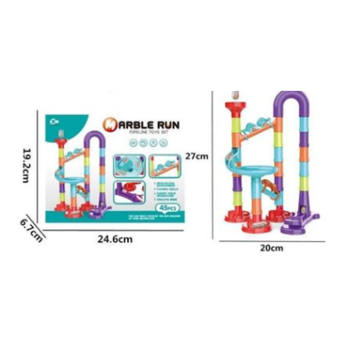 3D Maze Puzzle Track Building Blocks Toy for Kids - The Little Big Store