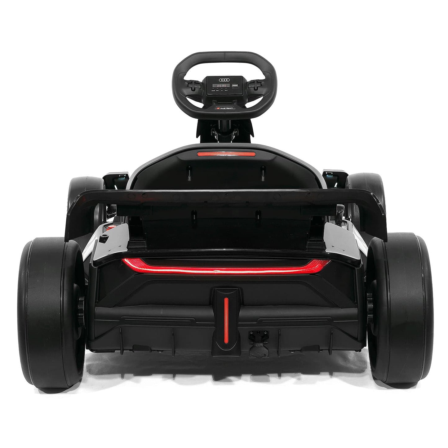 Audi Sport 24V Big Kids Drifting Ride-On Go Kart | Black - The Little Big Store