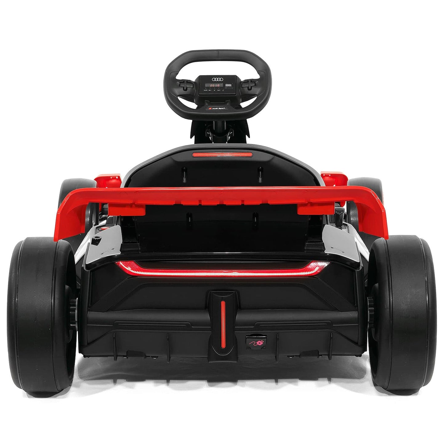 Audi Sport 24V Big Kids Drifting Ride-On Go Kart | Red - The Little Big Store