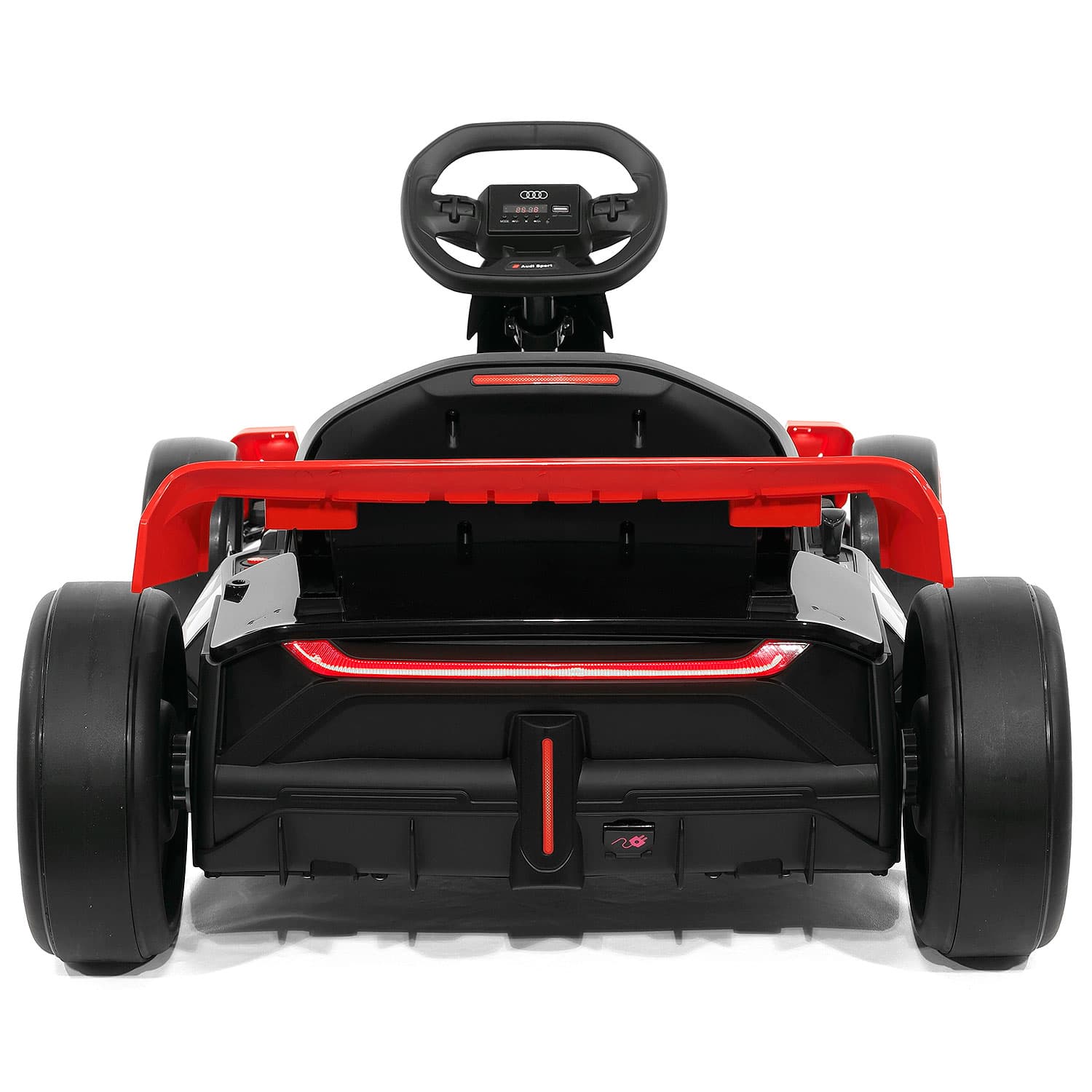 Audi Sport 24V Big Kids Drifting Ride-On Go Kart | Red - The Little Big Store