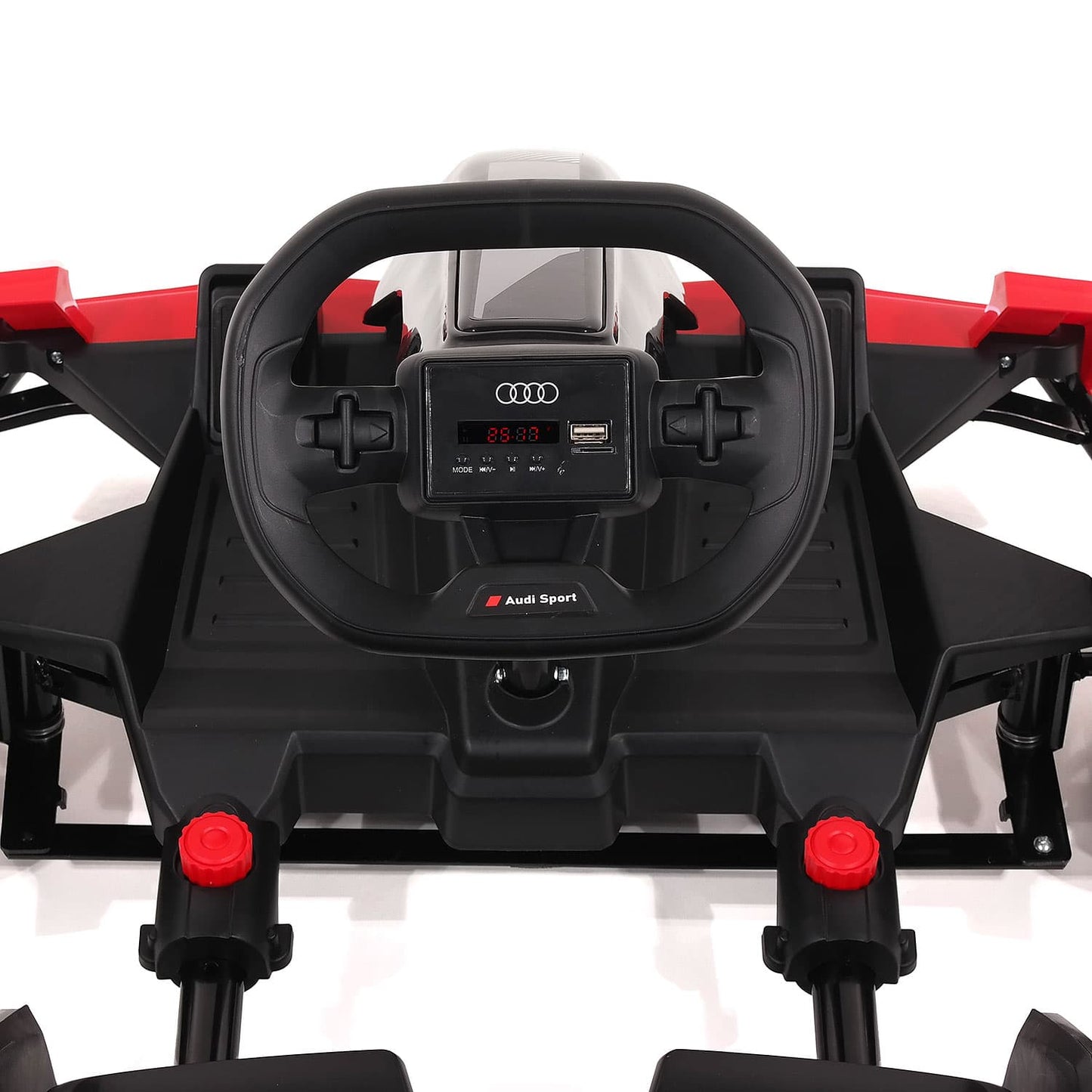 Audi Sport 24V Big Kids Drifting Ride-On Go Kart | Black - The Little Big Store