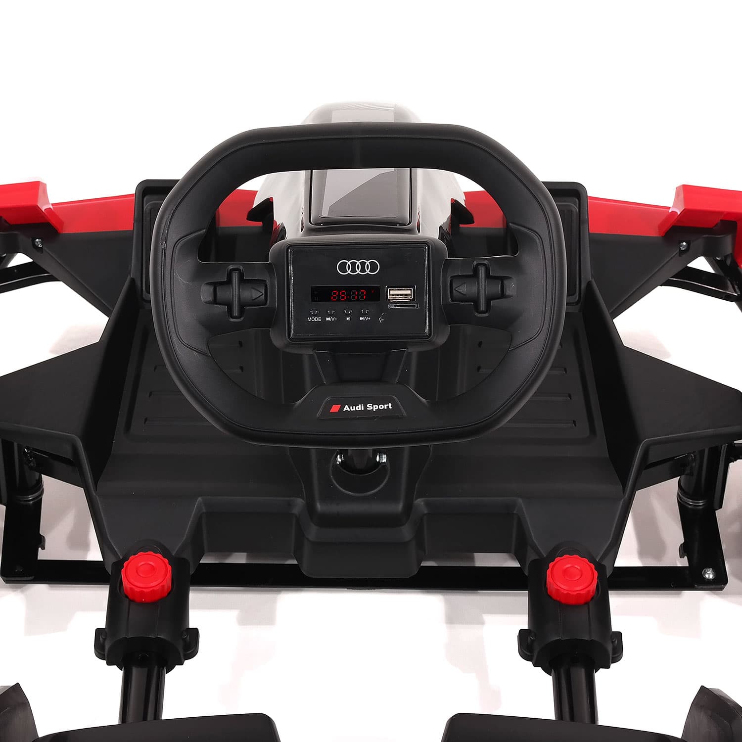 Audi Sport 24V Big Kids Drifting Ride-On Go Kart | Black - The Little Big Store