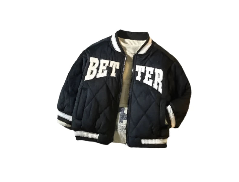 Kinder Baseball 'Better' Jacket - The Little Big Store