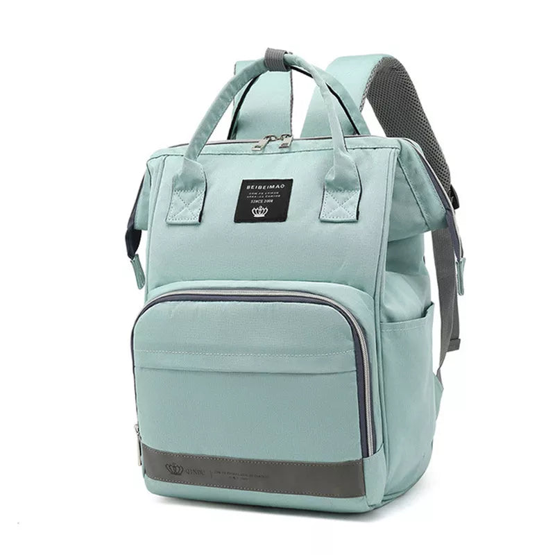 Stay Prepared in Style with Our Large Capacity Diaper Bag Backpack!