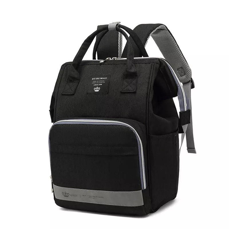 Stay Prepared in Style with Our Large Capacity Diaper Bag Backpack!