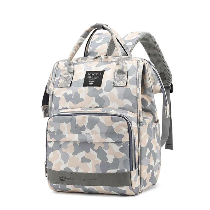 Stay Prepared in Style with Our Large Capacity Diaper Bag Backpack!