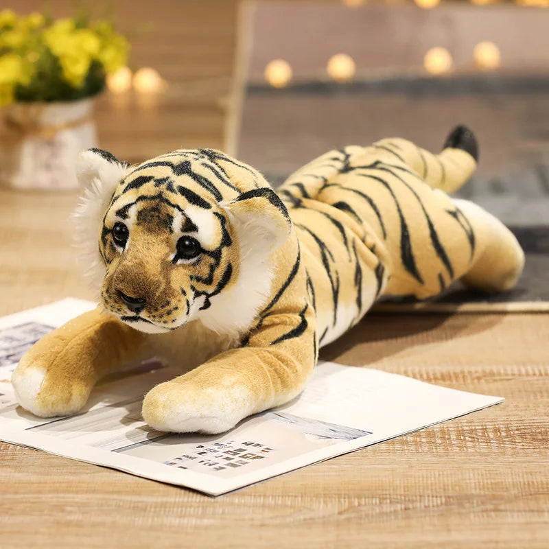 Roaring with Realism: Simulation Lion, Tiger, and Leopard Plush Toys