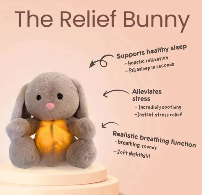 Rabbit Sensory Plush Toy - The Little Big Store