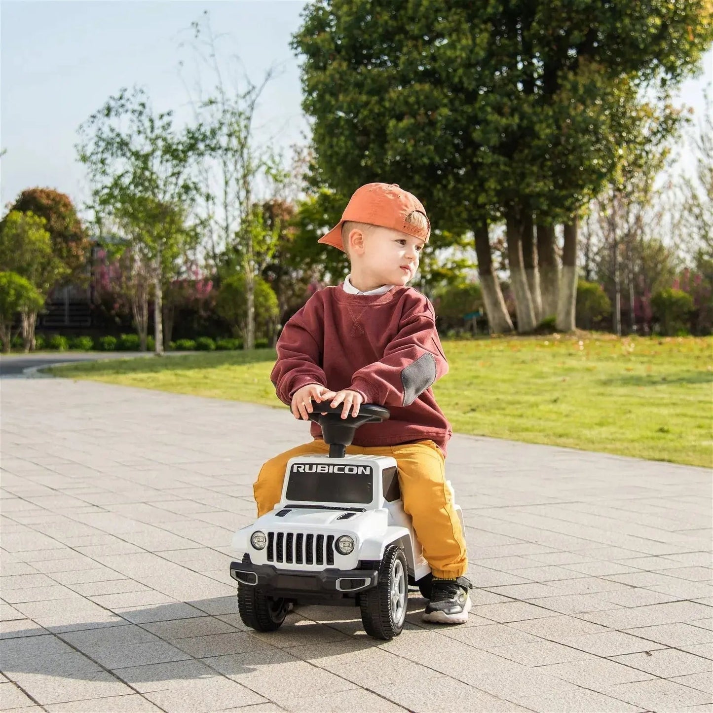 š RubiconRider⢠ā Jeep-Inspired Foot-to-Floor Ride-On for Toddlers (Ages 1ā3)