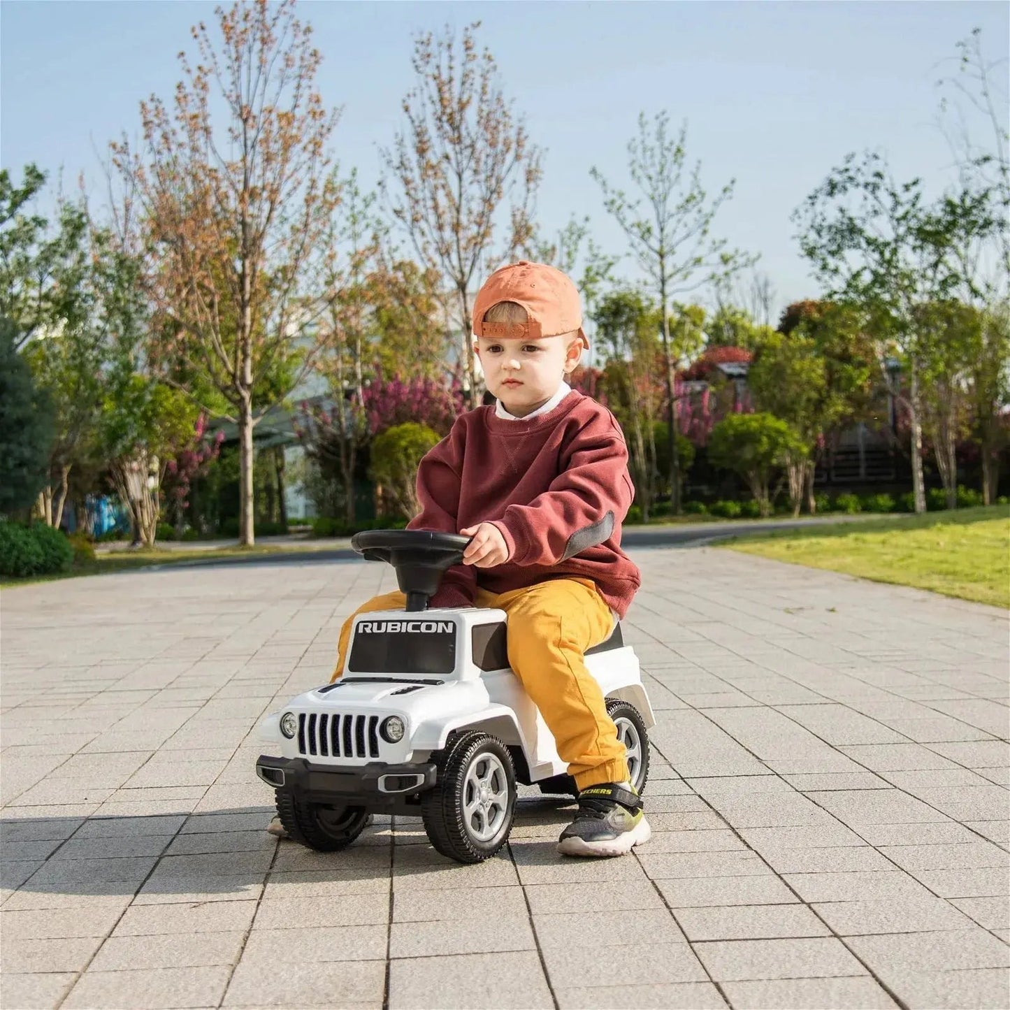 š RubiconRider⢠ā Jeep-Inspired Foot-to-Floor Ride-On for Toddlers (Ages 1ā3)